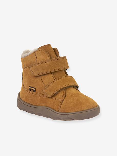 Bottes pieds nus enfants ZERU TEX FURRY BAREFOOT Froddo caramel 1 - vertbaudet enfant 