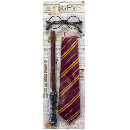 Pack lunettes baguette cravate harry potter Noir 1 - vertbaudet enfant 