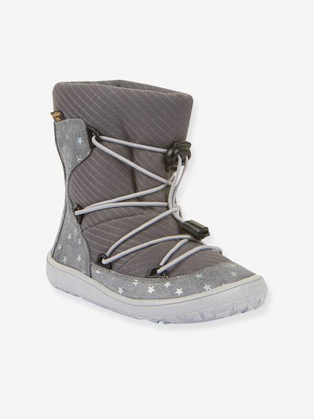 Bottes pieds nus pour filles BAREFOOT TEX TRACK WOOL Froddo gris 1 - vertbaudet enfant 