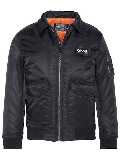 Blouson bomber cwu Bleu marine+Noir 3 - vertbaudet enfant 