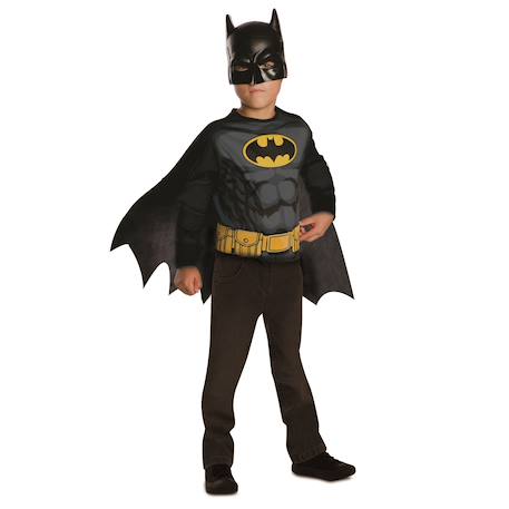Top batman avec masque Noir 1 - vertbaudet enfant 