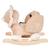 Bascule ernest le lion Marron 2 - vertbaudet enfant 