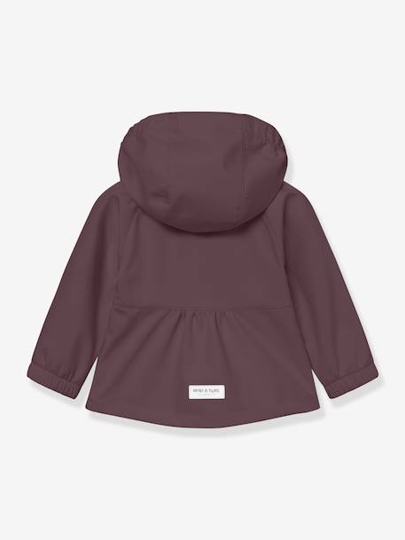 Veste softshell MATBRIDDI fille MINI A TURE bleu foncé+prune 7 - vertbaudet enfant 