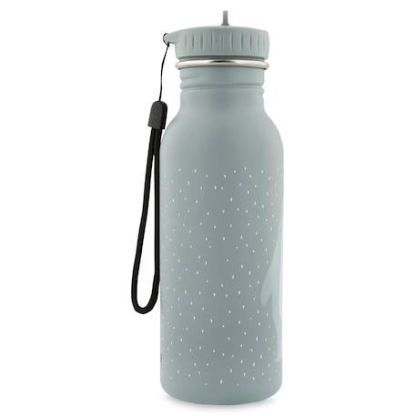 Gourde enfant en acier inoxydable 500 ml Gris+Violet 2 - vertbaudet enfant 