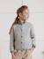 Cardigan avec laine et mohair Gris chine clair 2 - vertbaudet enfant 