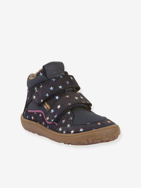 Bottes pieds nus pour filles BAREFOOT TEX WOOL Froddo bleu nuit 1 - vertbaudet enfant 