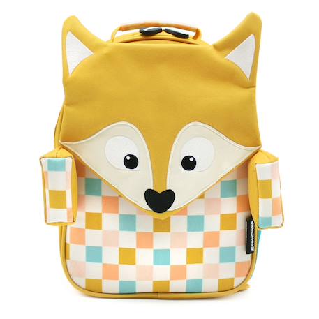 Sac à dos enfant Bleu+Jaune+Marron 12 - vertbaudet enfant 