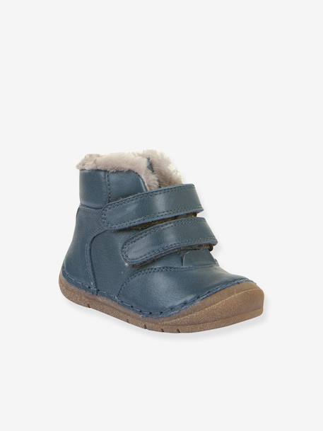 Boots garçon PAIX UP WINTER Froddo bleu+bleu nuit+caramel+vieux rose 1 - vertbaudet enfant 