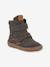Bottes d'hiver pieds nus enfants BAREFOOT TEX WINTER Froddo bordeaux+gris ardoise 2 - vertbaudet enfant 
