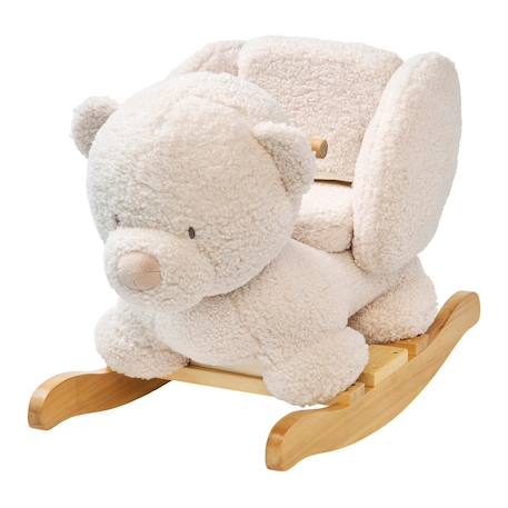 Bascule teddy l'ours écru Beige 1 - vertbaudet enfant 