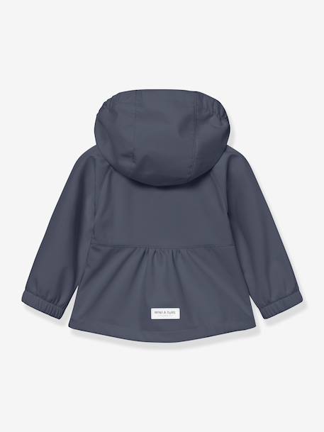 Veste softshell MATBRIDDI fille MINI A TURE bleu foncé+prune 3 - vertbaudet enfant 