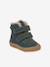 Boots fille MINNI SUEDE Froddo bleu pétrole+fuchsia+vieux rose 1 - vertbaudet enfant 