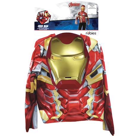 Top iron man avec masque Rouge 2 - vertbaudet enfant 