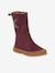 Filles Bottes PULSE TEX STAR BOOTS WOOL Froddo bordeaux+noir 1 - vertbaudet enfant 