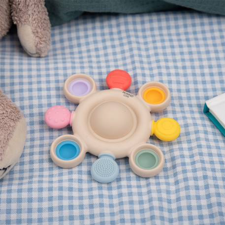 Anneau de dentition pop  arc-en-ciel Multi-coloured 3 - vertbaudet enfant 