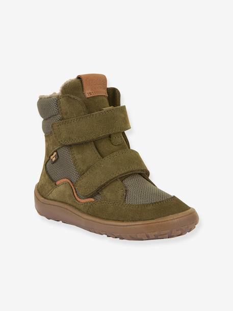 Bottes d'hiver pieds nus enfants BAREFOOT TEX WINTER Froddo bleu nuit+bordeaux+gris ardoise+noir+olive 5 - vertbaudet enfant 