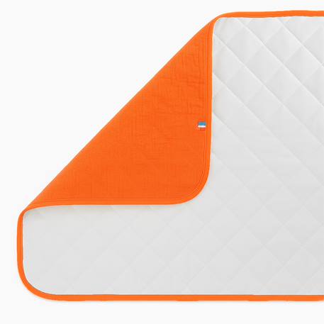 Tapis à langer nomade en coton bio Blanc+Fraise+Honey+Rose+Vert+Vichy 7 - vertbaudet enfant 