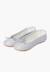 Ballerines fille  en cuir Blanc+Gris perle+Rose 10 - vertbaudet enfant 