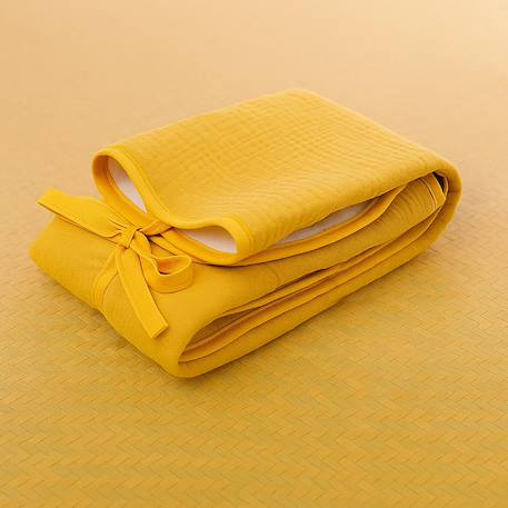 Tapis à langer nomade en coton bio Blanc+Fraise+Honey+Rose+Vert+Vichy 18 - vertbaudet enfant 