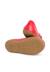 Chaussures à boucle fille cuir couleurs Bleu marine+Rouge 9 - vertbaudet enfant 