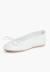 Ballerines fille  en cuir Blanc+Gris perle+Rose 2 - vertbaudet enfant 