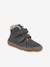 Bottes pieds nus enfants BAREFOOT WINTER FURRY Froddo bleu nuit+bordeaux 1 - vertbaudet enfant 