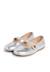 Chaussures à boucle fille cuir couleurs Argent+Bleu marine+Rouge 4 - vertbaudet enfant 