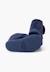Chaussons barefoot velours côtelé fermeture à scratch Bleu marine+Pierre 3 - vertbaudet enfant 