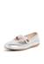 Chaussures à boucle fille cuir couleurs Argent+Bleu marine+Rouge 2 - vertbaudet enfant 