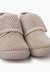 Chaussons barefoot velours côtelé fermeture à scratch Bleu marine+Pierre 12 - vertbaudet enfant 