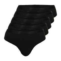 Vêtements de grossesse-Lingerie-Lot de 5 tangas menstruels femme athena