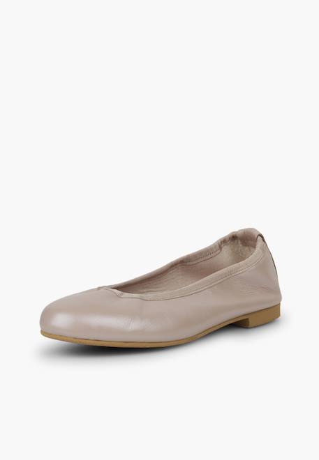 Ballerines fille  cuir nacré Argent+Couleur chair+Or+Rose pâle 20 - vertbaudet enfant 