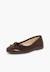 Ballerines fille print serpent Marron 2 - vertbaudet enfant 