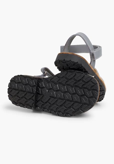 Sandales avarcas enfants tissu Gris 3 - vertbaudet enfant 