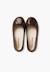 Ballerines fille print serpent Marron 5 - vertbaudet enfant 