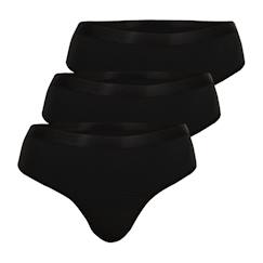 Vêtements de grossesse-Lingerie-Lot de 3 tangas menstruels femme athena