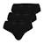 Lot de 3 tangas menstruels femme athena Noir+Skin doré 1 - vertbaudet enfant 