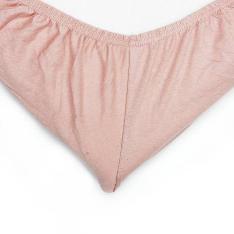 Drap housse oeko-tex® standard 100 Abricot+Bleu+Bleu ciel+Bleu marine+Camel+Caraïbes+Gris+Rose+Terracotta+Vanille+Vert+Vert olive+Vieux rose 47 - vertbaudet enfant 