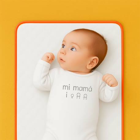 Tapis à langer nomade en coton bio Blanc+Fraise+Honey+Rose+Vert+Vichy 10 - vertbaudet enfant 