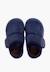 Chaussons barefoot velours côtelé fermeture à scratch Bleu marine+Pierre 5 - vertbaudet enfant 