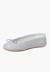 Ballerines fille  en cuir Blanc+Gris perle+Rose 8 - vertbaudet enfant 