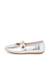 Chaussures à boucle fille cuir couleurs Argent+Bleu marine+Rouge 1 - vertbaudet enfant 
