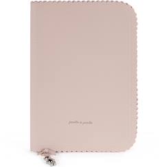 Puériculture-Protège carnet de santé icon rose