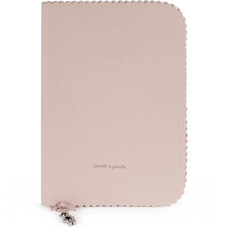 Protège carnet de santé icon rose Bleu+Gris+Marron+Rose+Vert 18 - vertbaudet enfant 