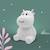 Veilleuse rechargeable vache rose Blanc, bleu, noir+Blanc, rose, noir 9 - vertbaudet enfant 