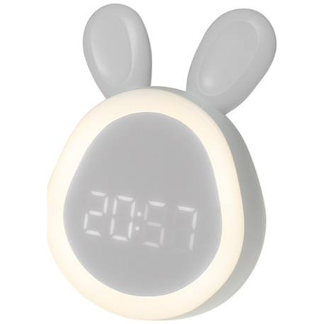 Réveil lapin rose Blanc+Rose 1 - vertbaudet enfant 