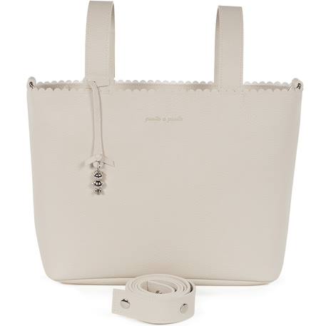 Sac à poussette crossbody icon cream Bleu+Crème+Gris+Rose+Vert 8 - vertbaudet enfant 