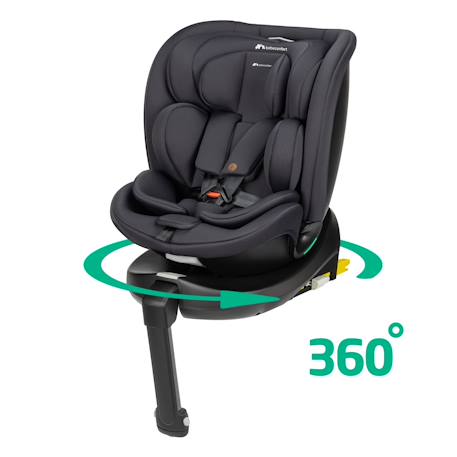 Siège auto évolutif pivotant artemis 360° i-size Mineral black 1 - vertbaudet enfant 