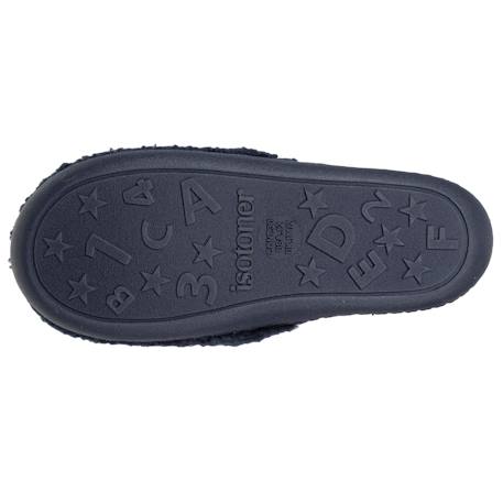 Chaussons mocassins en sherpa, semelle antidérapante Marine 4 - vertbaudet enfant 