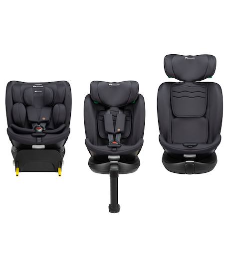 Siège auto évolutif pivotant artemis 360° i-size Mineral black 3 - vertbaudet enfant 